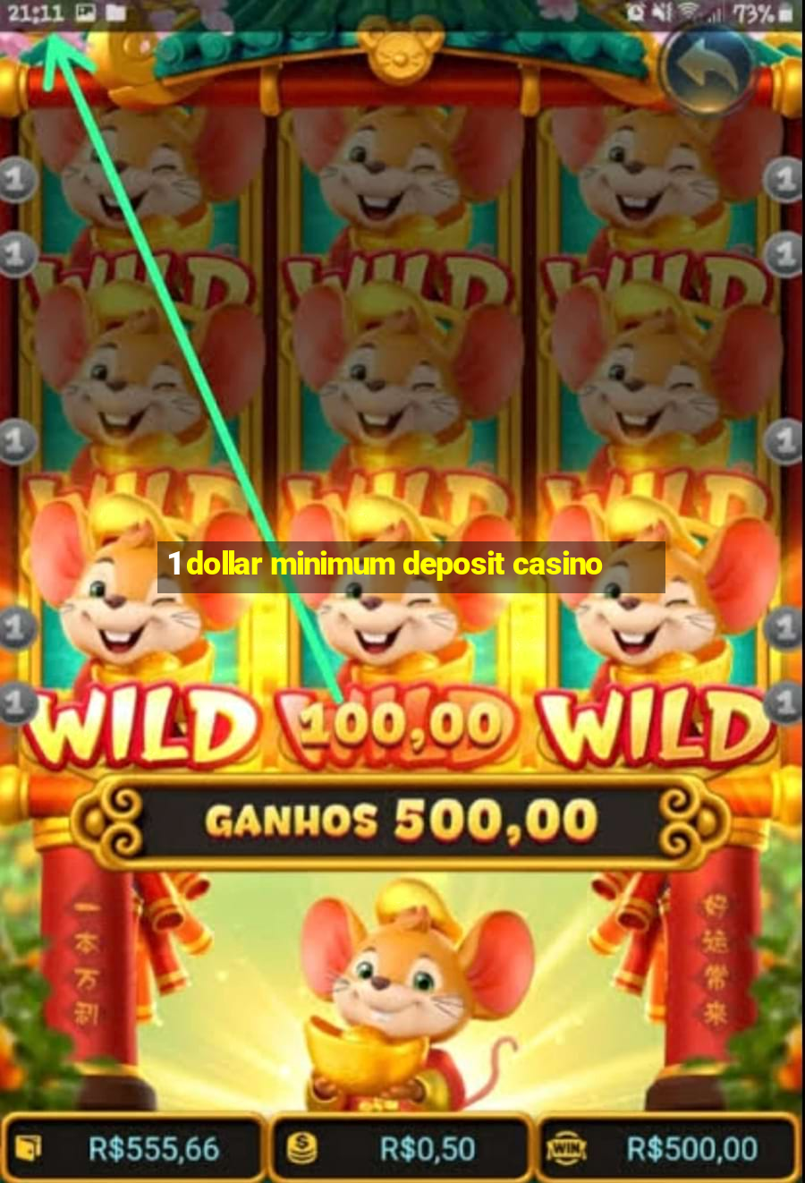 1 dollar minimum deposit casino