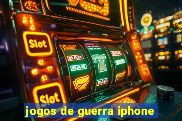 jogos de guerra iphone