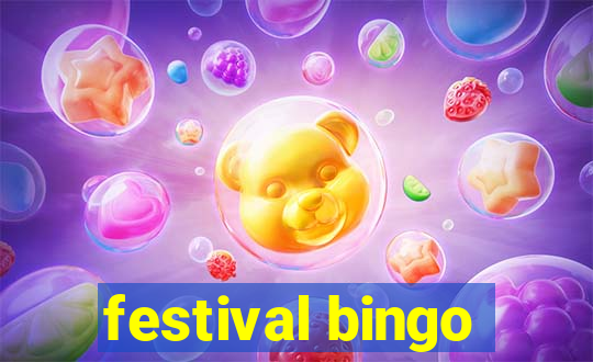 festival bingo