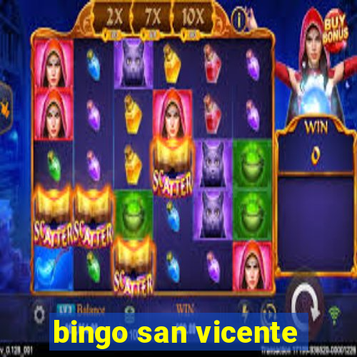 bingo san vicente