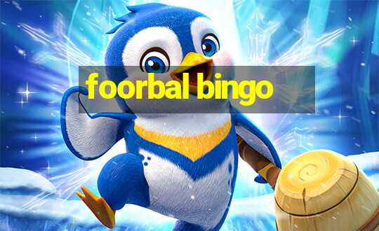 foorbal bingo