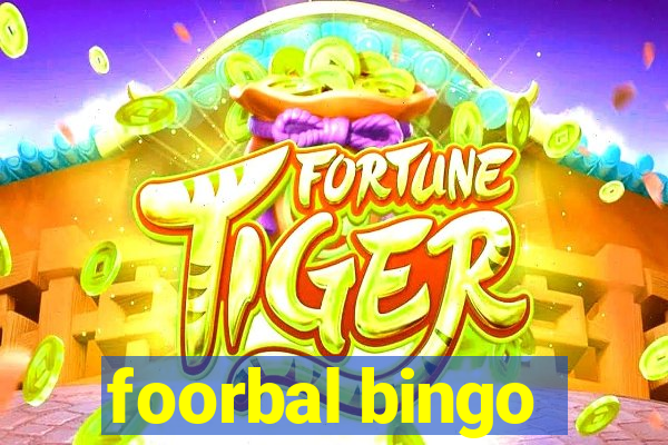 foorbal bingo