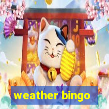 weather bingo