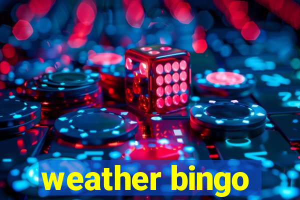 weather bingo