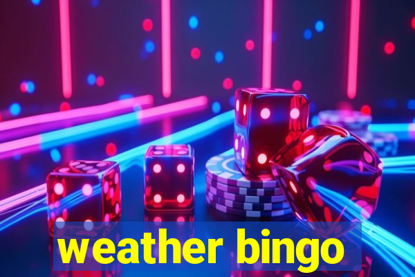 weather bingo