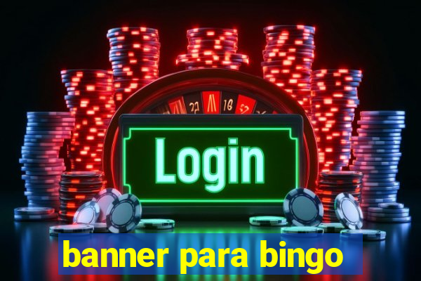 banner para bingo