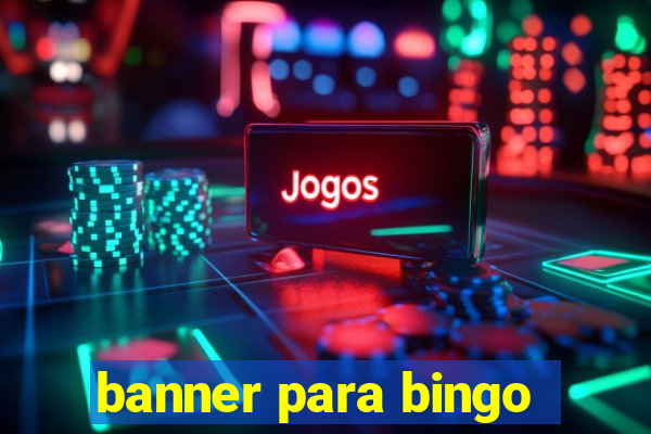 banner para bingo