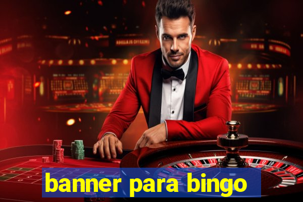 banner para bingo