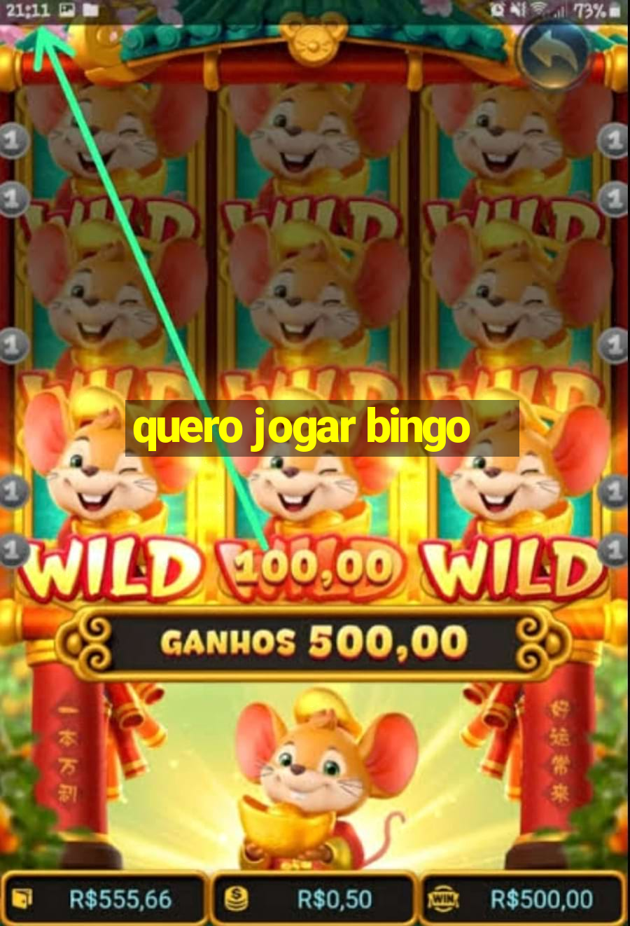 quero jogar bingo