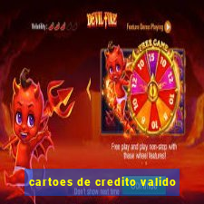 cartoes de credito valido