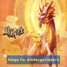 bingo for kindergarteners