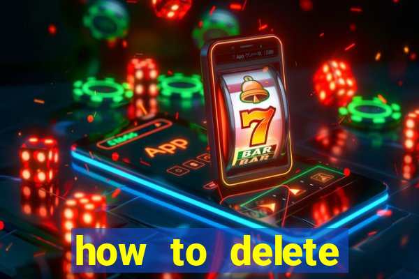 how to delete account in bingo plus