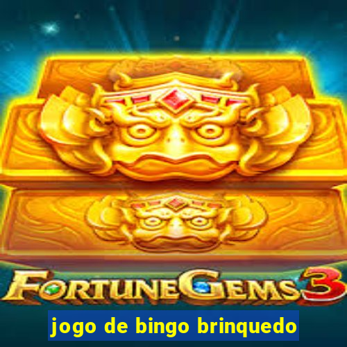 jogo de bingo brinquedo