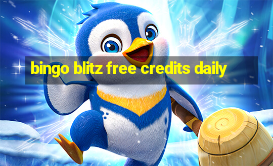 bingo blitz free credits daily