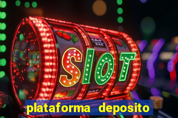 plataforma deposito minimo 1 real