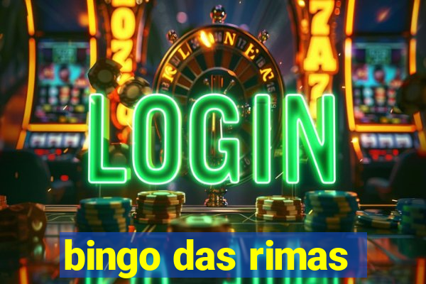 bingo das rimas