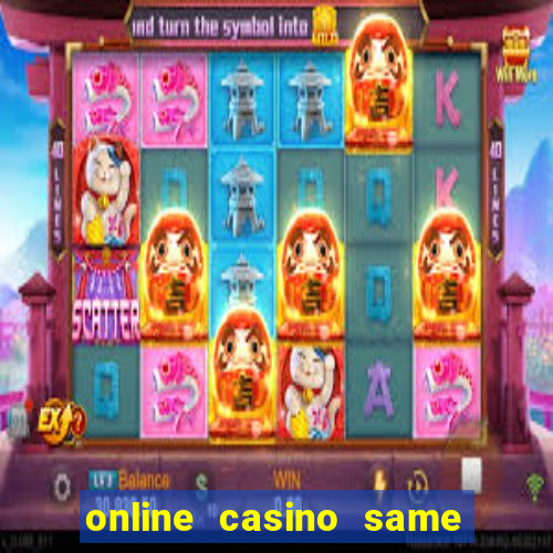 online casino same day payout