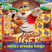 ideias prenda bingo