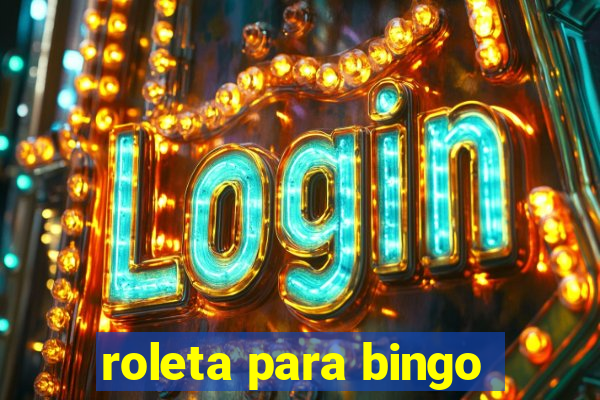 roleta para bingo