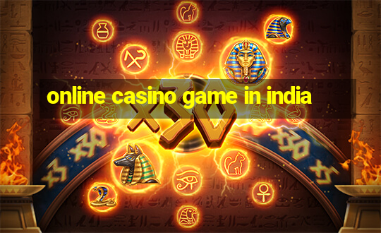 online casino game in india