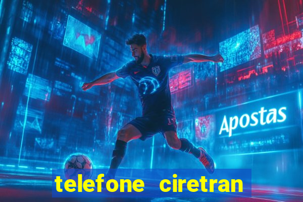 telefone ciretran de cruzeiro sp