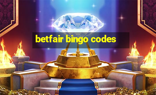 betfair bingo codes