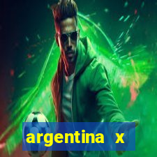 argentina x colombia palpite