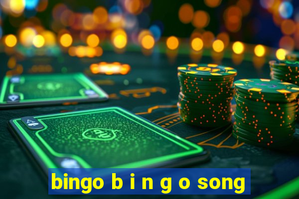 bingo b i n g o song