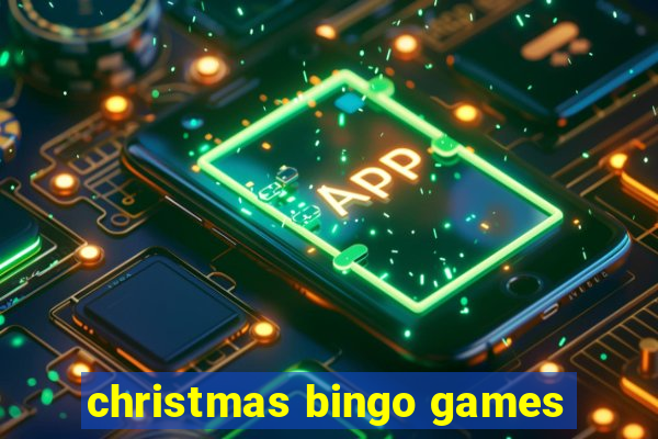 christmas bingo games