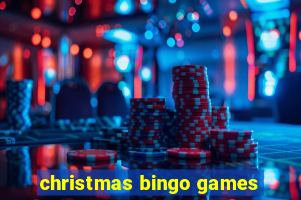 christmas bingo games