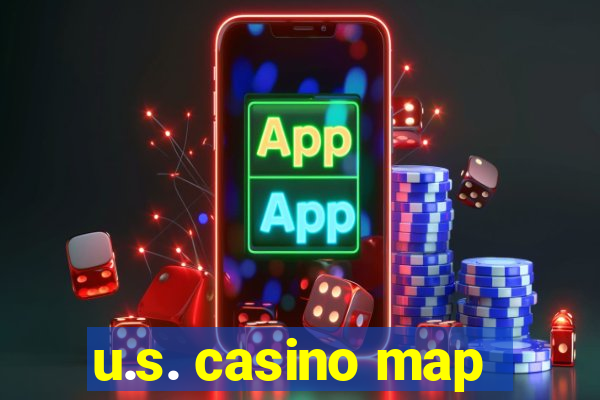 u.s. casino map