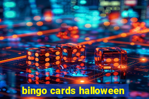 bingo cards halloween