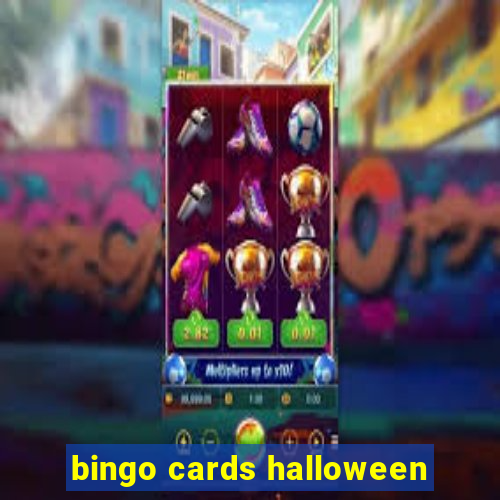 bingo cards halloween