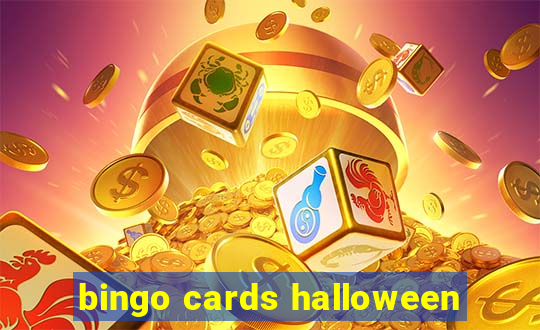 bingo cards halloween