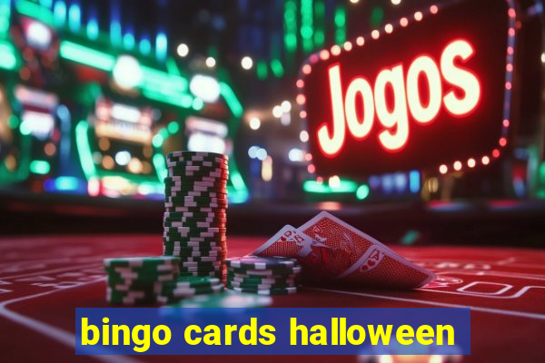 bingo cards halloween